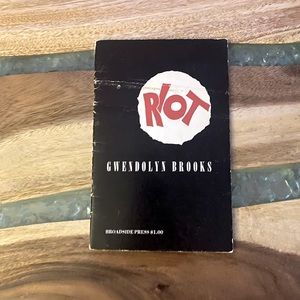 Book signed by Gwendolyn Brooks